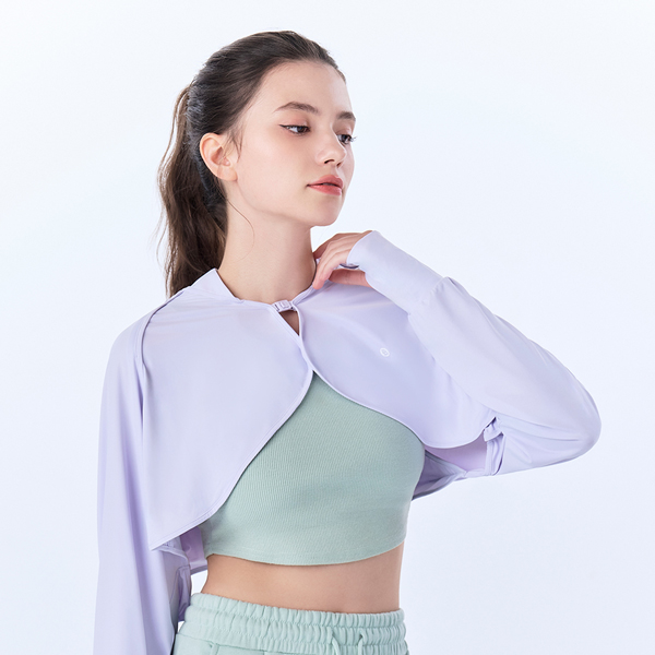 冰感A級UPF50+防曬透氣外搭披肩罩衫 冰感A級UPF50+防曬透氣外搭披肩罩衫